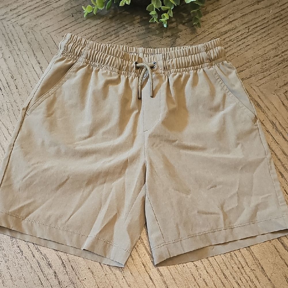Bixby Nomad Drawstring Hybrid Shorts - Light Tan Size 8